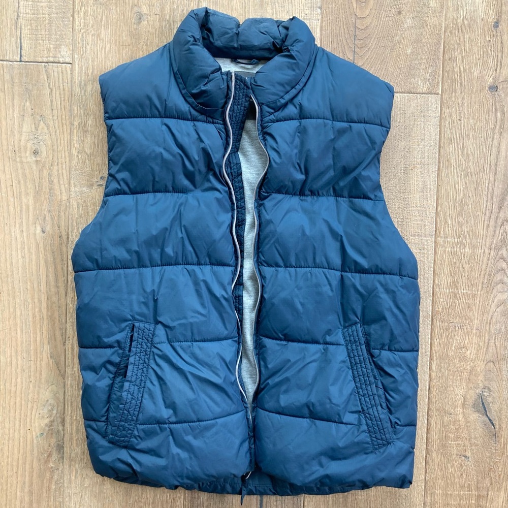 Navy Blue Puffer Vest